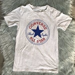 Converse All Star Logo White T-shirt